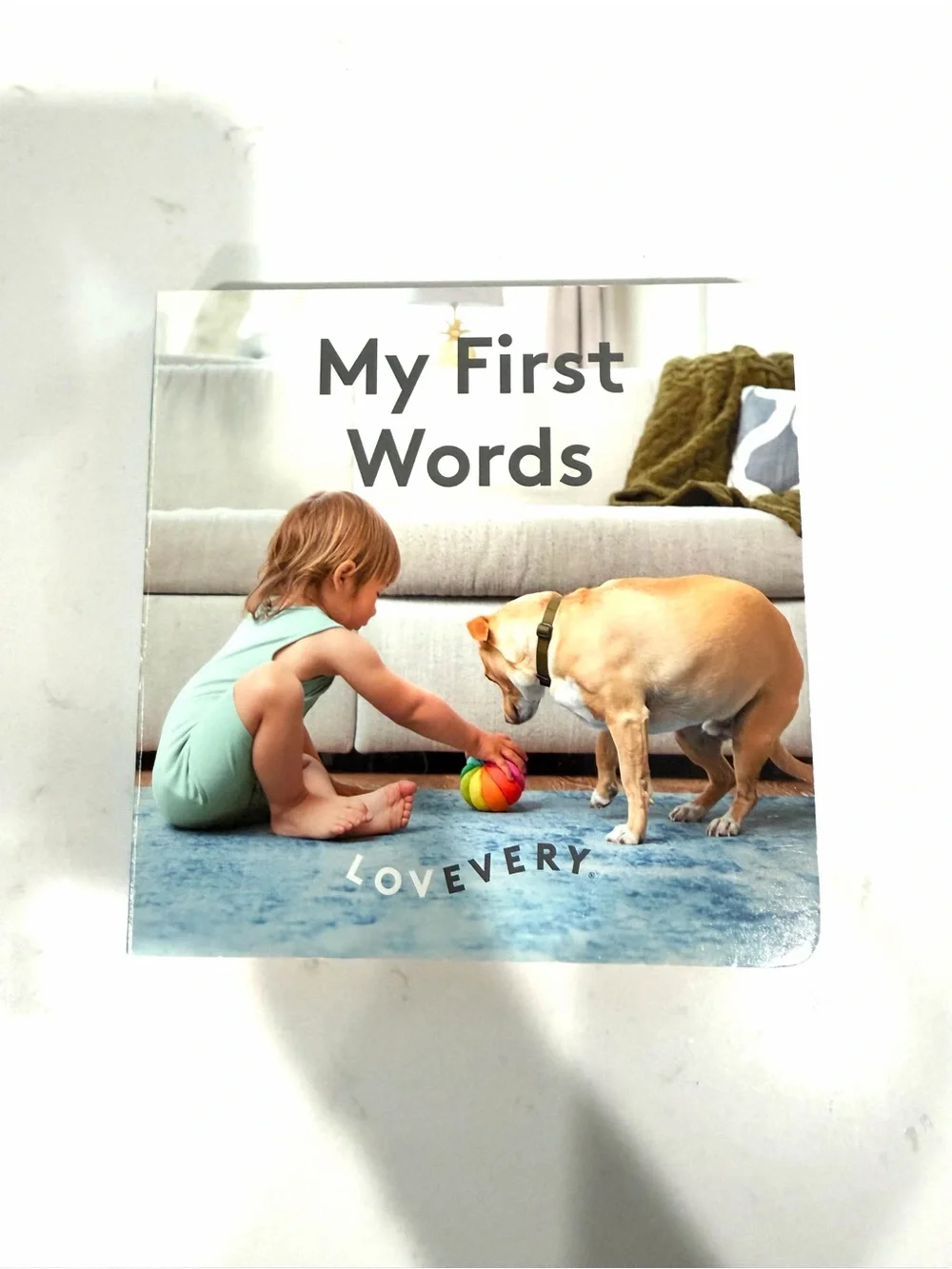 Lovevery My First Words Illustrated Board Book Under 2 Looker Play Kit